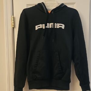 Puma Black Sweatshirt Casual Hoodie